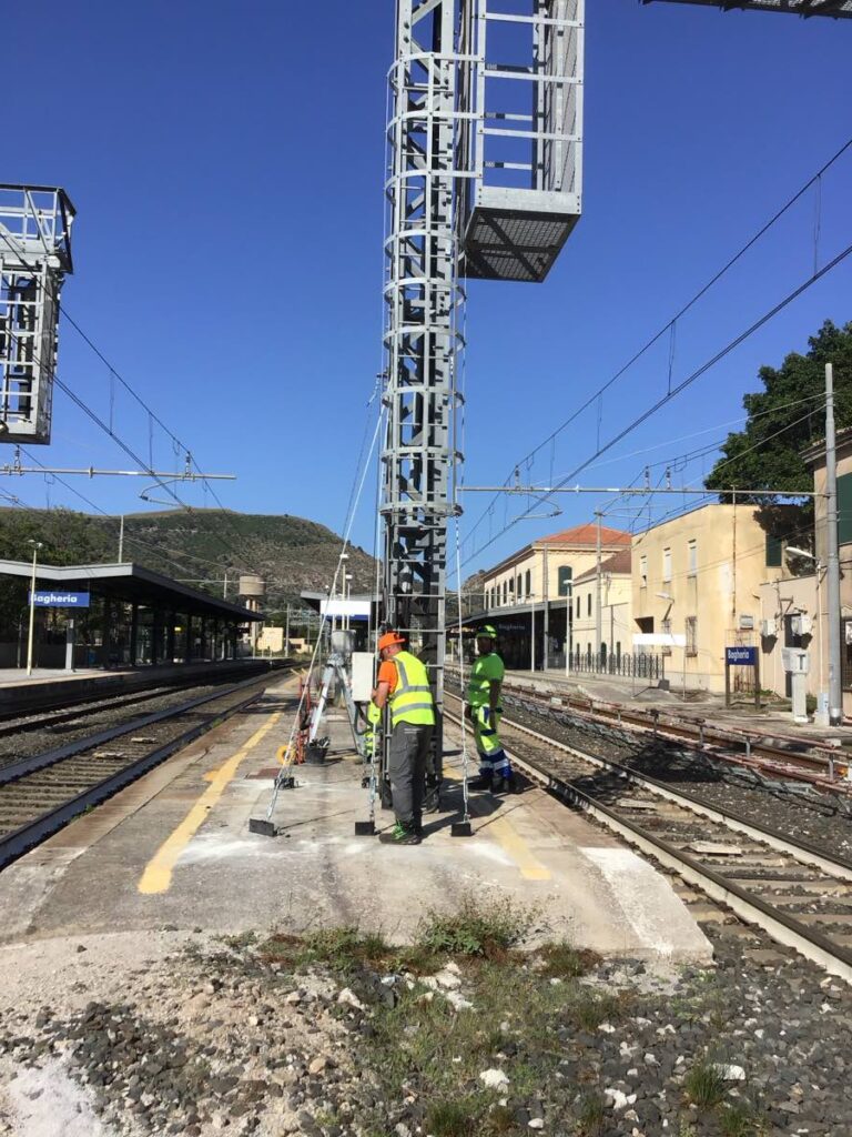 Messa in sicurezza e risanamento di un palo