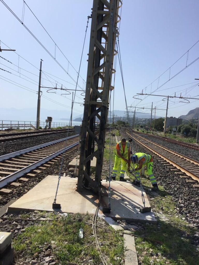 Messa in sicurezza e risanamento di un palo