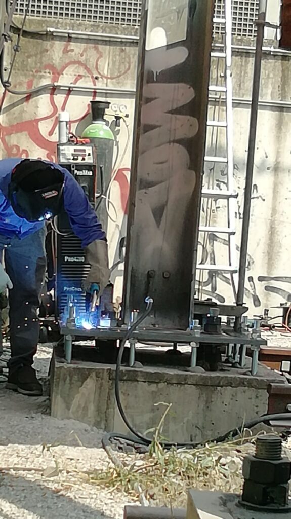 Messa in sicurezza e risanamento di un palo